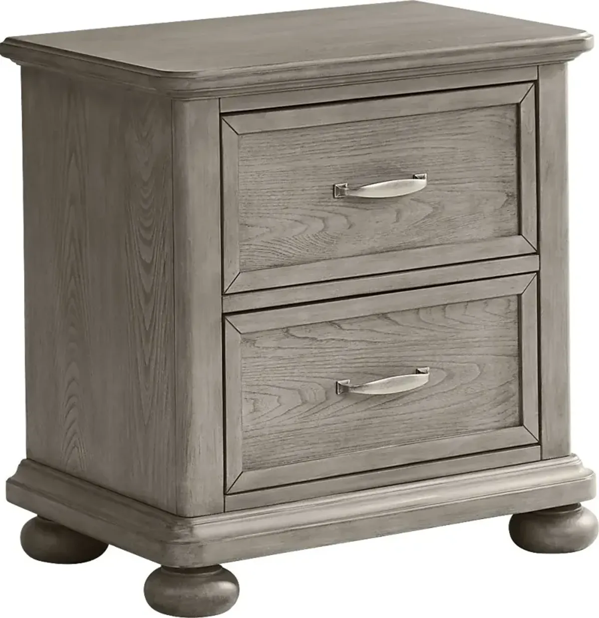 Kids Woodland Adventures Classic Gray Nightstand