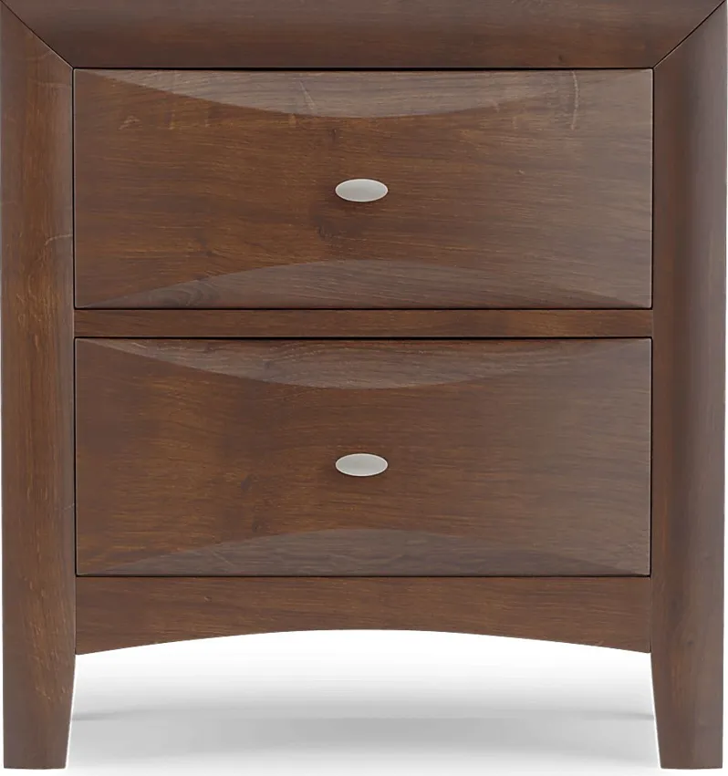 Kids Ivy League 2.0 Walnut Nightstand