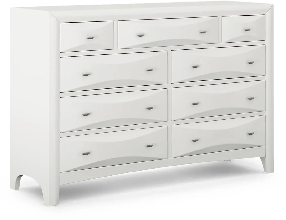 Kids Ivy League 2.0 White Twin Panel Bedroom
