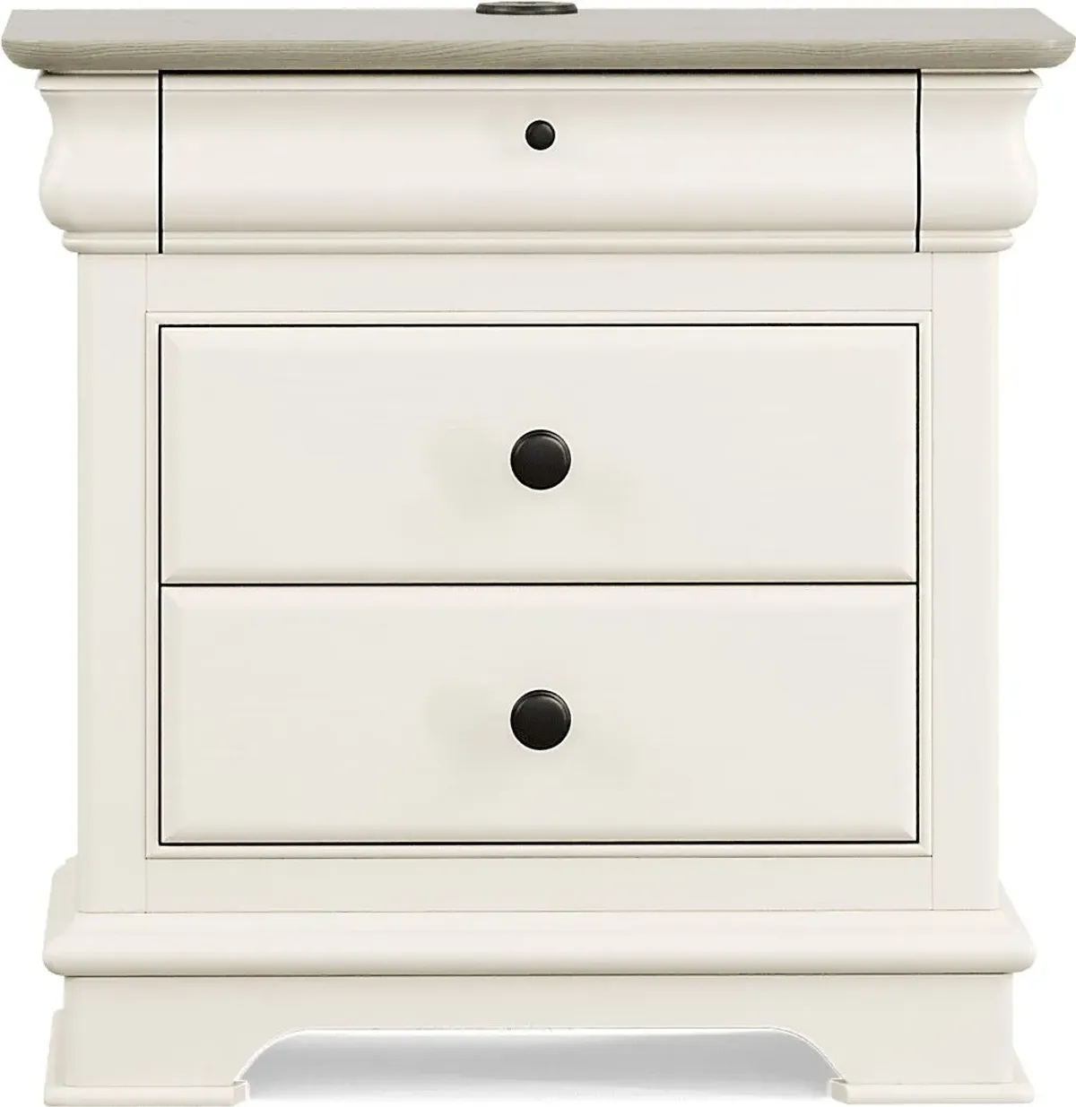 Kids Oberon Cream Nightstand