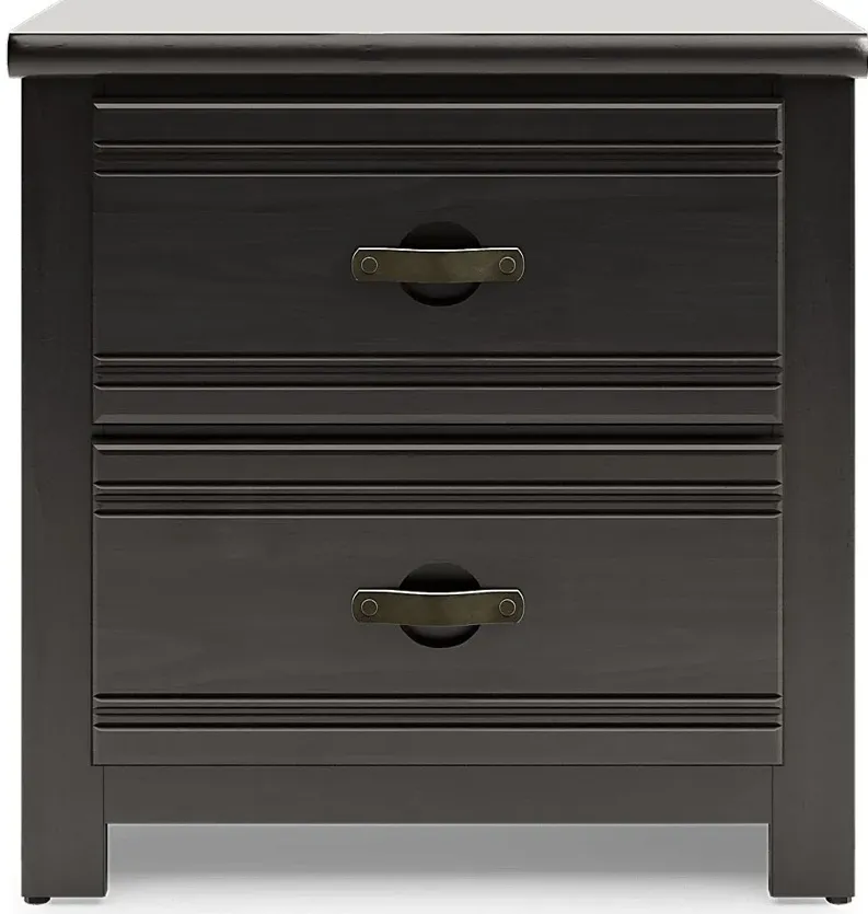 Kids Creekside 2.0 Charcoal Nightstand