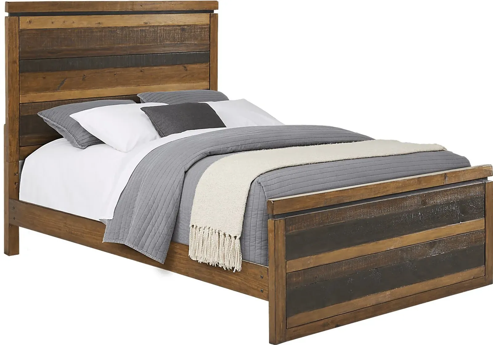 Kids Westover Hills Jr. Brown Full Panel Bed