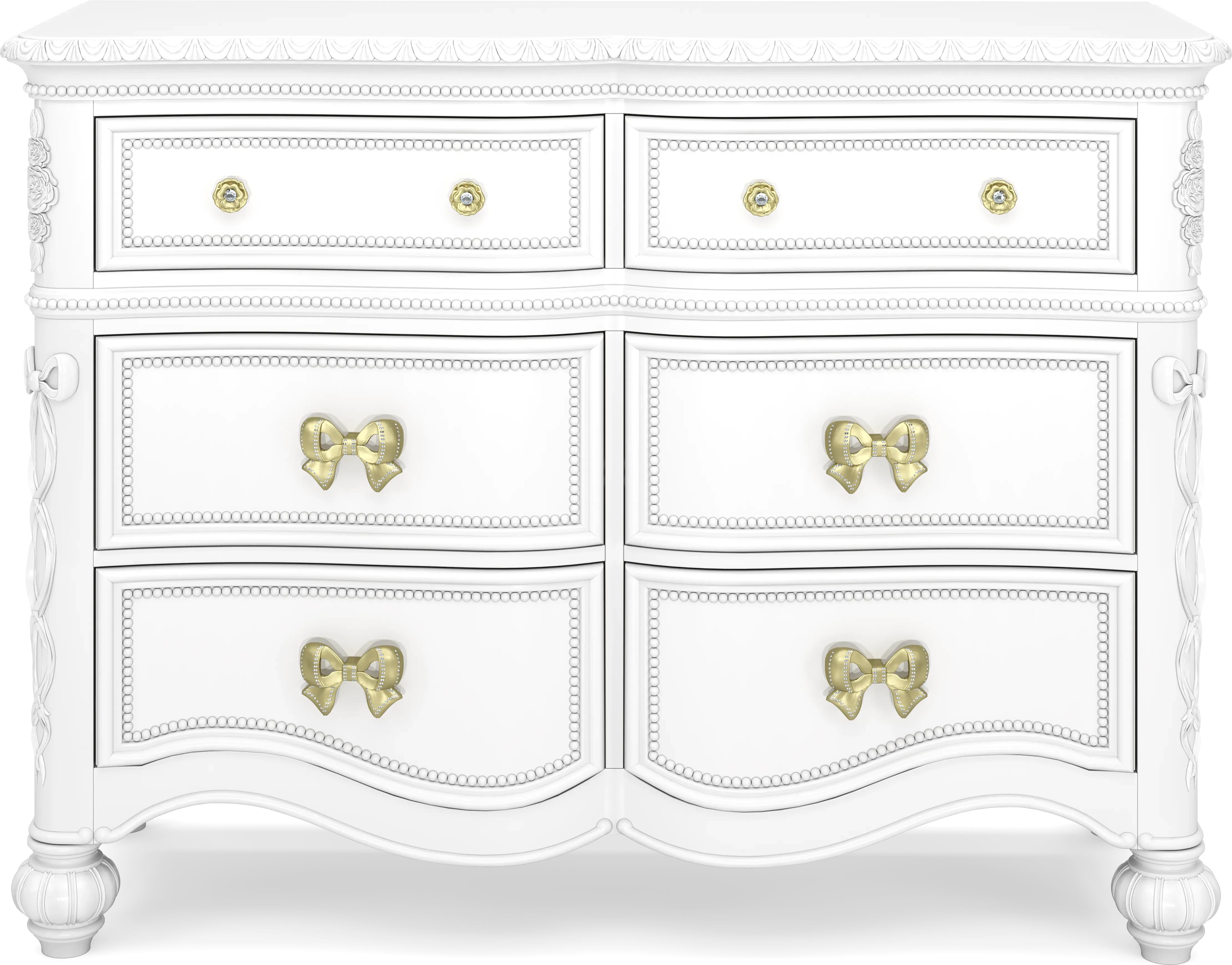 disney princess dresser replacement parts Disney Princess Sparkle White 6 Drawer Dresser