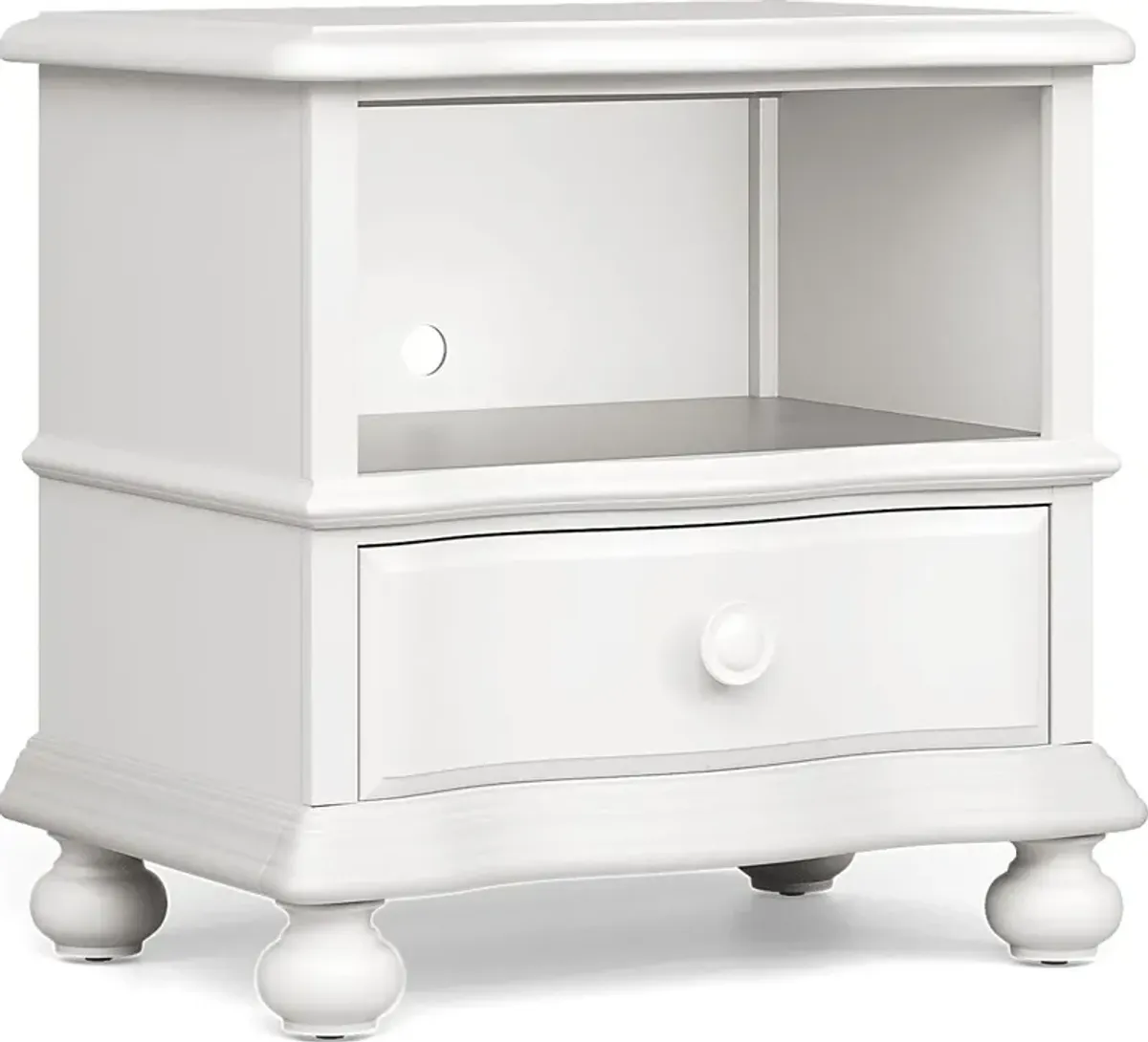 Kids San Simeon White Nightstand