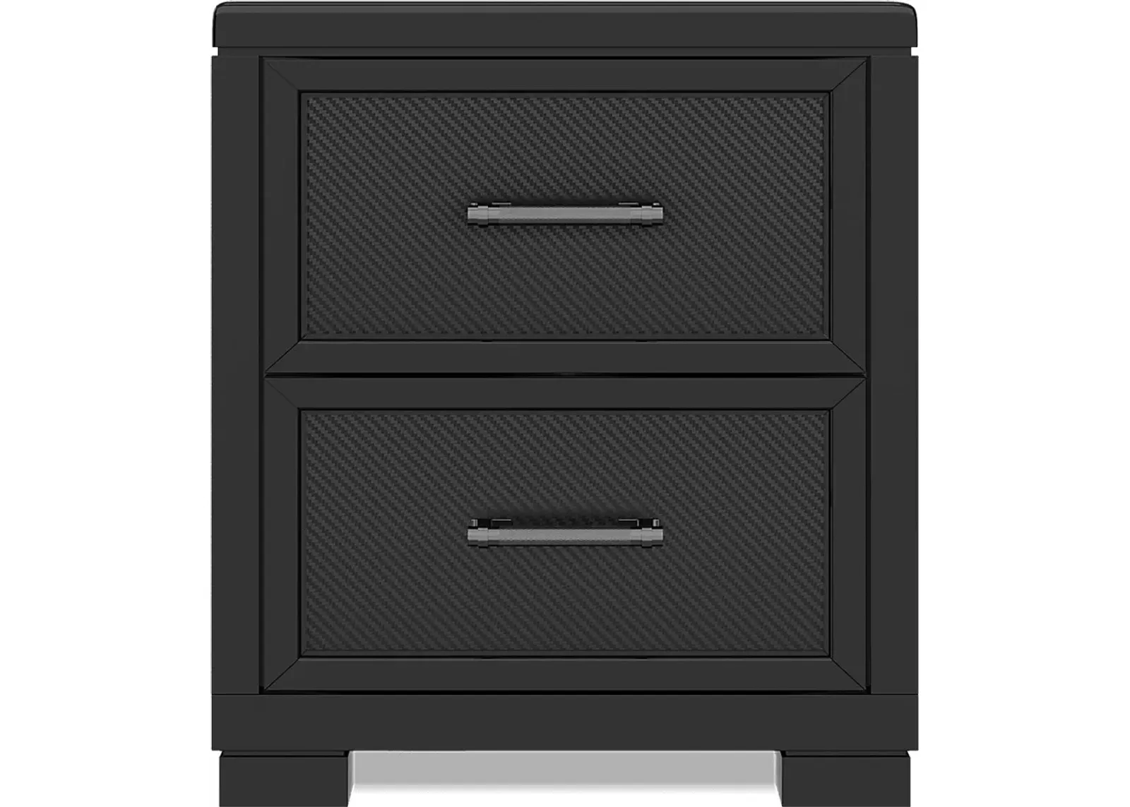 Kids Carbon Optix Black Nightstand