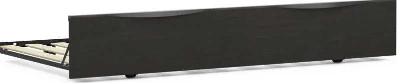 Kids Stardust Charcoal Twin Trundle