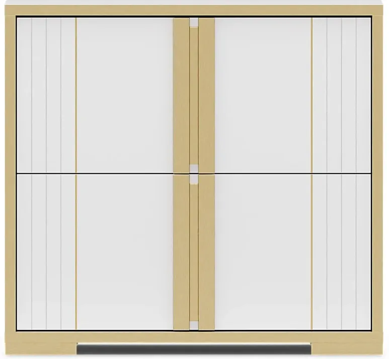 Kids Valentina White Nightstand