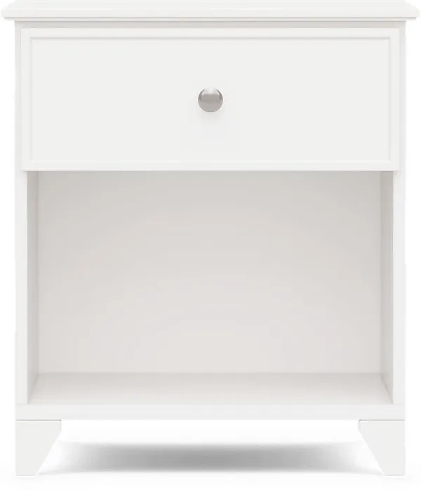 Kids Preston Place White Nightstand