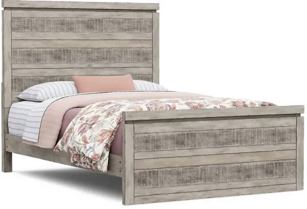 Kids Westover Hills Jr. Gray Full Panel Bed