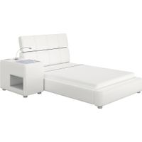 Kids reGen&trade; Recharged White 4 Pc Twin Bed with Nightstand