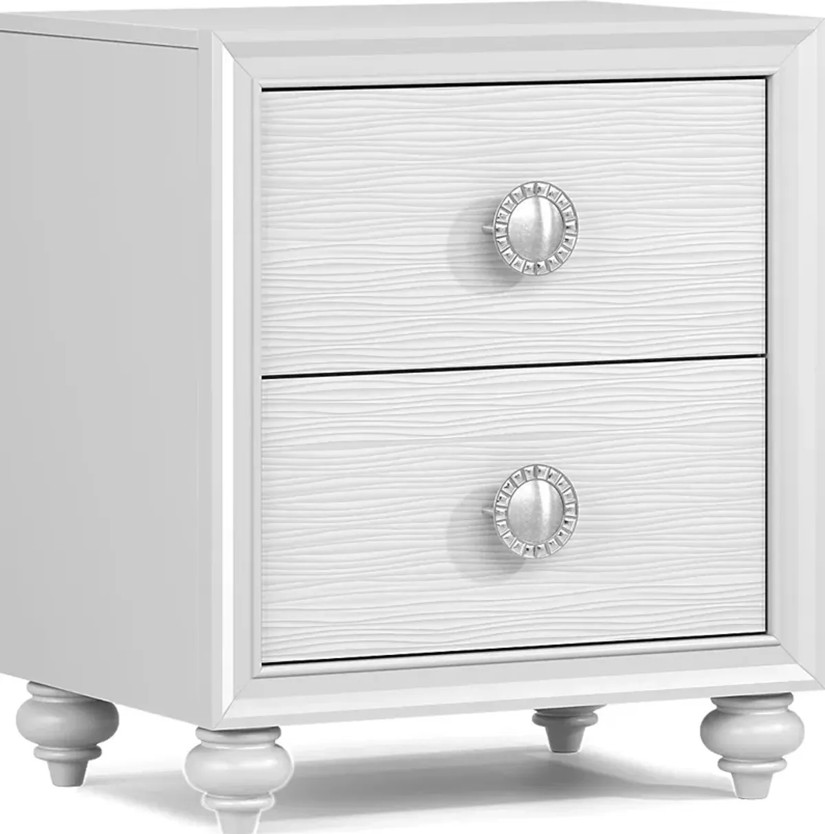 Kids Evangeline White Nightstand