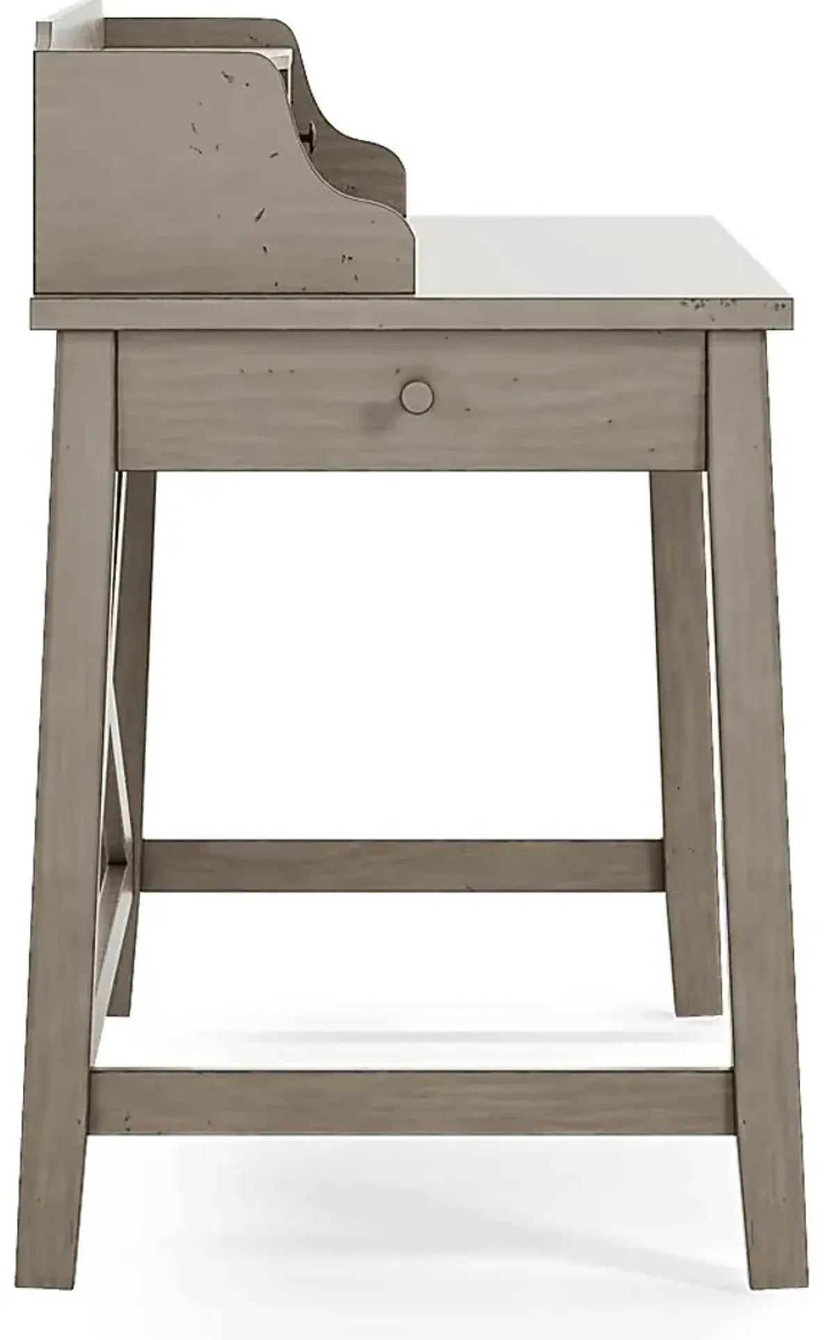 Kids Country Hollow Fawn Desk with Hutch