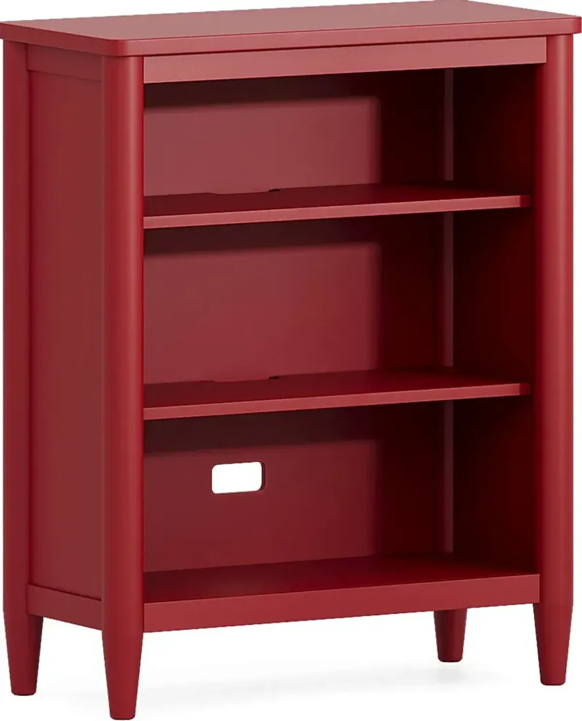 Kids Citypop Red Bookcase