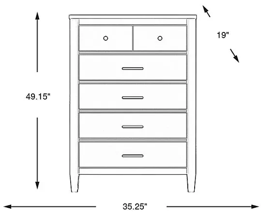 Kids Modern Colors Iron Ore Chest