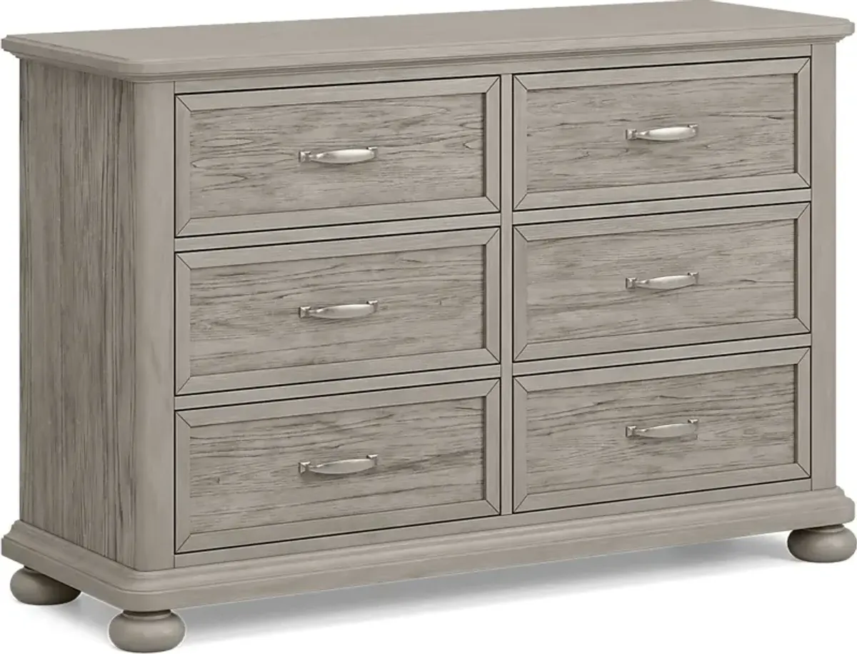 Kids Woodland Adventures Classic Gray Twin Storage Bedroom