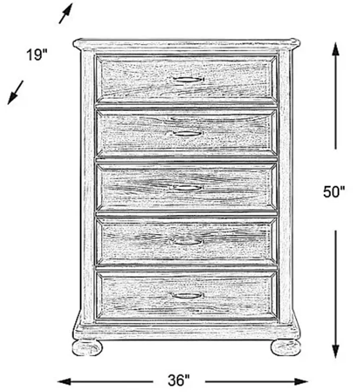 Kids Woodland Adventures Classic Gray Chest