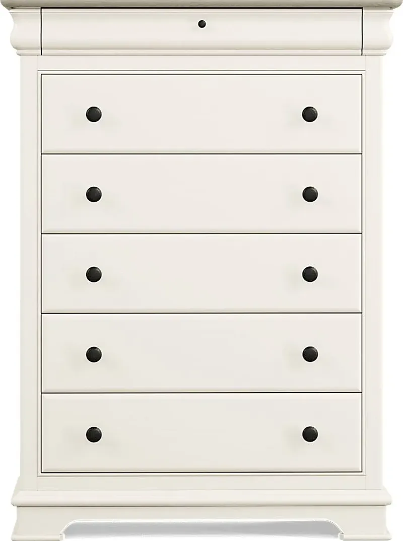 Kids Oberon Cream Chest