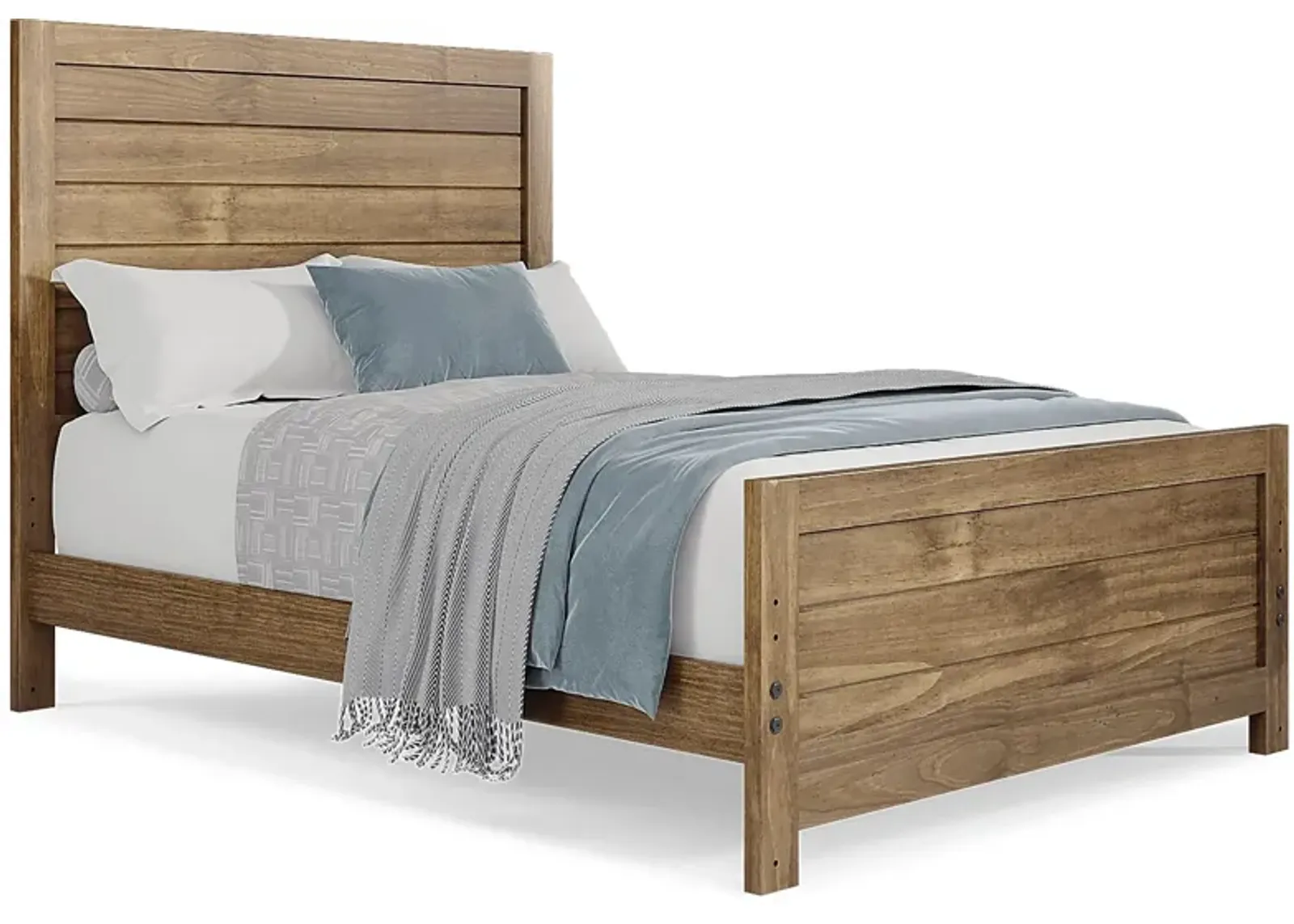 Kids Creekside 2.0 Chestnut 3 Pc Full Panel Bed