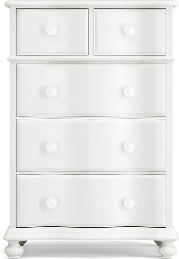 Kids San Simeon White Chest