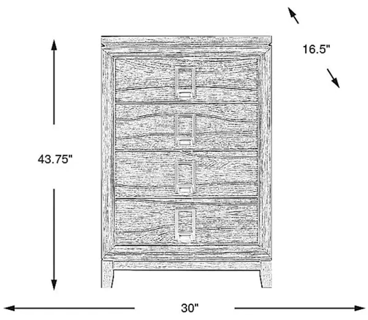 Kids Gallery Zone Saddle Chest