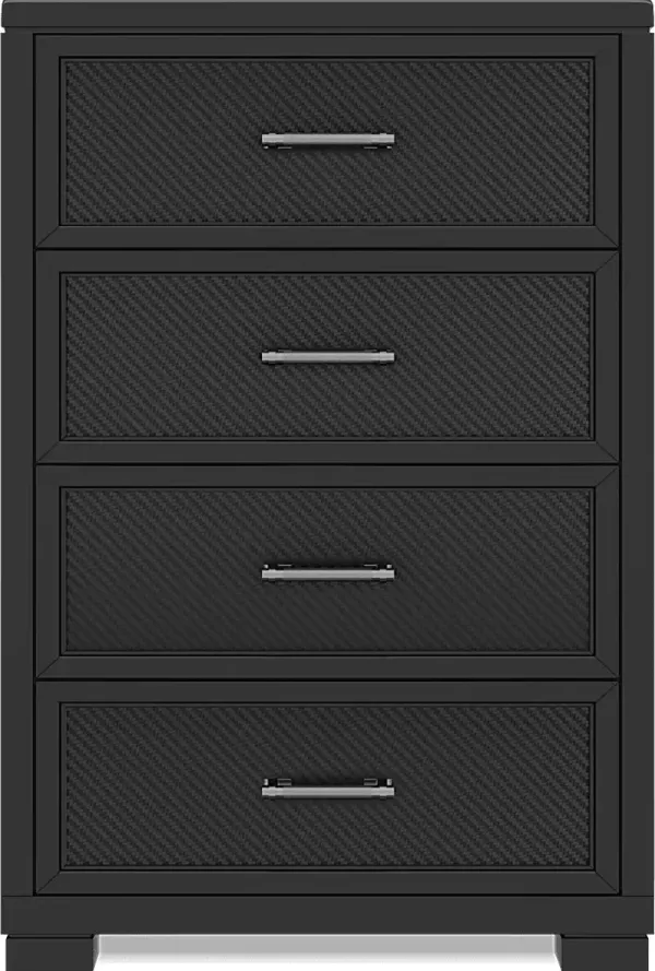 Kids Carbon Optix Black Chest