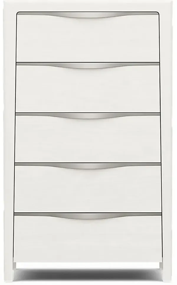 Kids Stardust Pearlized White Chest