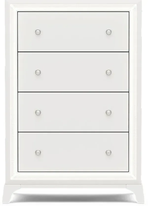 Kids Alyssa White Chest