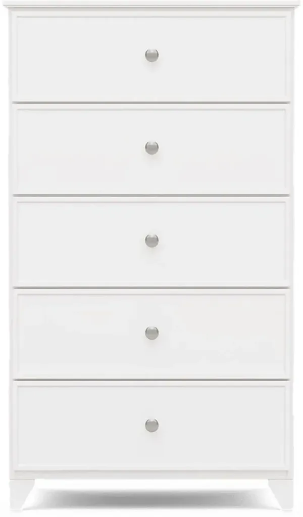 Kids Preston Place White Chest