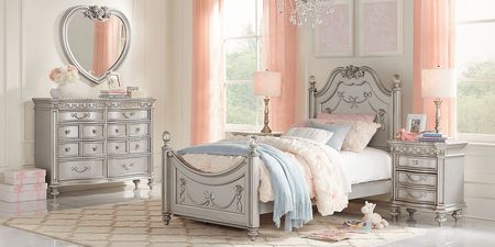 Disney Princess Fairytale Platinum 8 Drawer Dresser