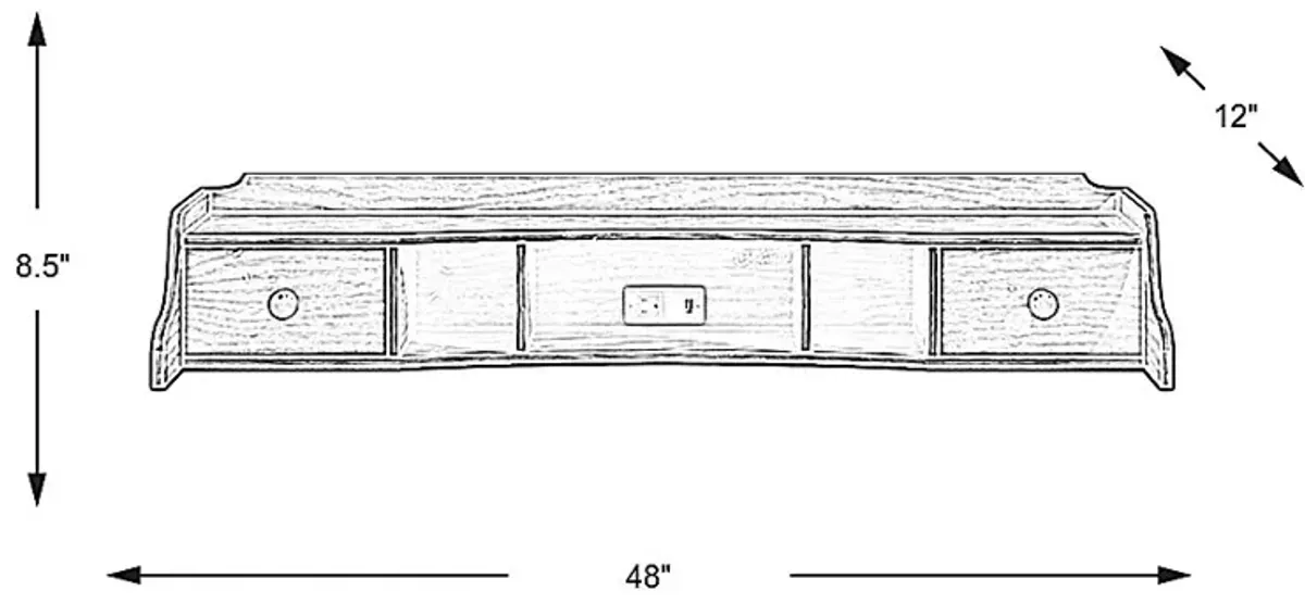 Kids Country Hollow Fawn Hutch