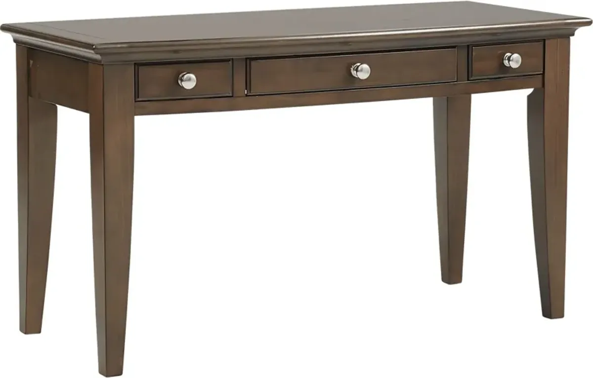 Kids Santa Cruz Brown Cherry Desk