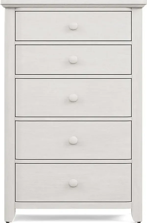 Kids South Bend Washed White Chest