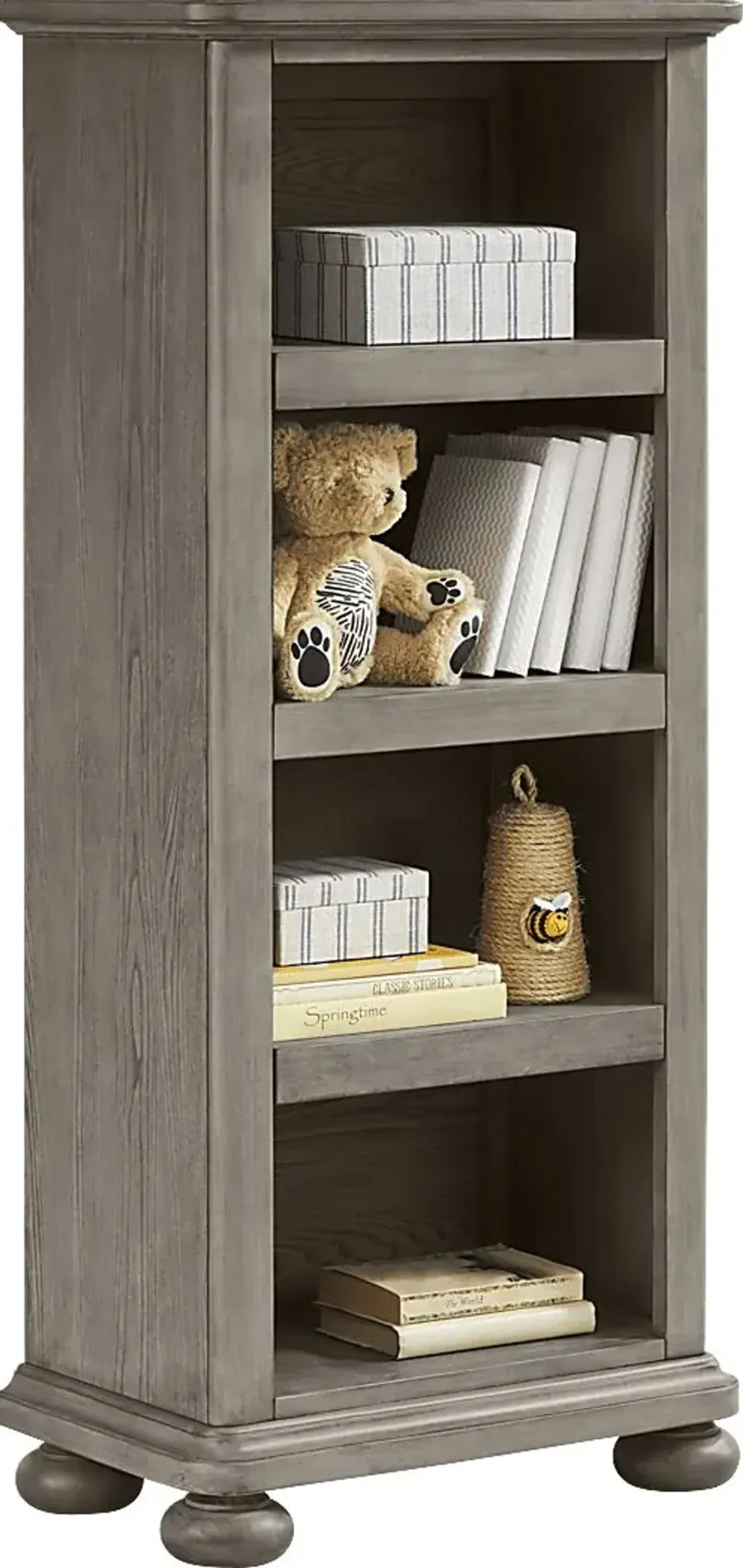 Kids Woodland Adventures Classic Gray Bookcase