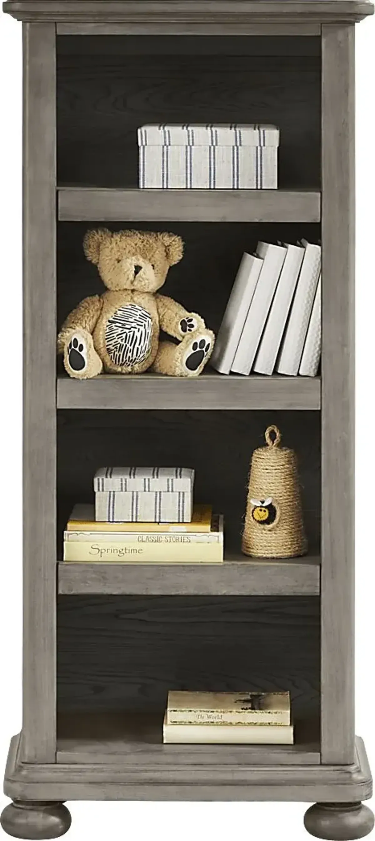 Kids Woodland Adventures Classic Gray Bookcase