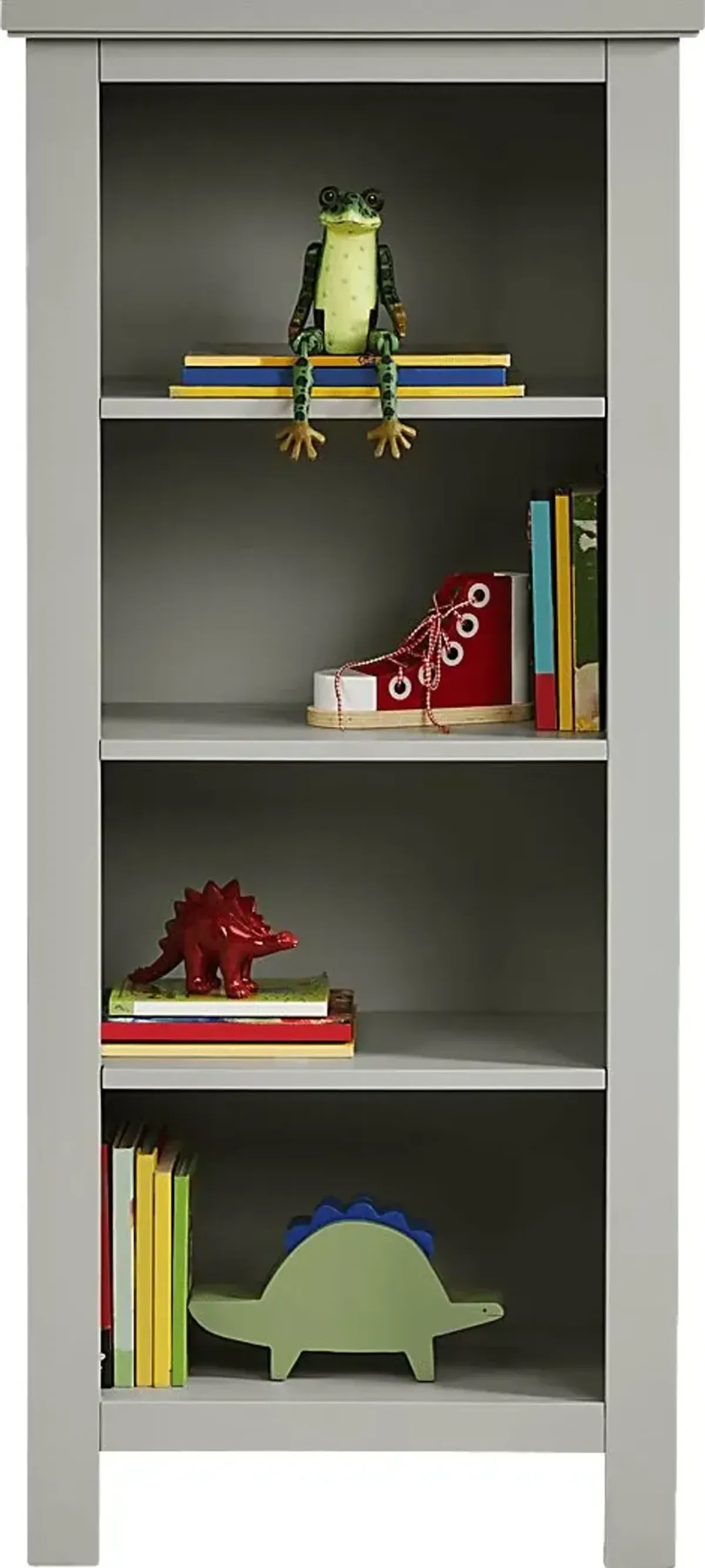 Kids Starry Dreams Gray Bookcase