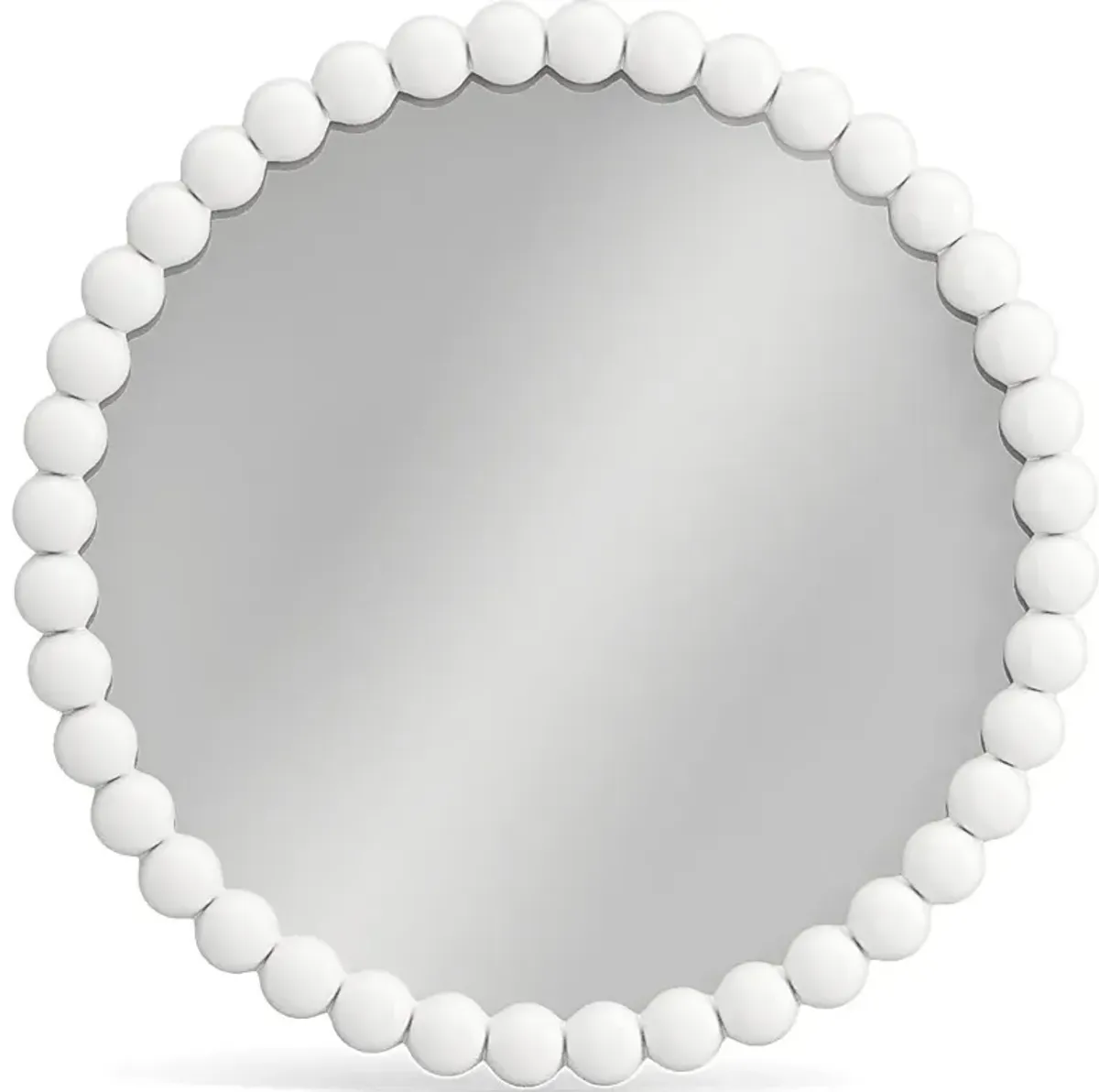 Kids San Simeon White Round Mirror