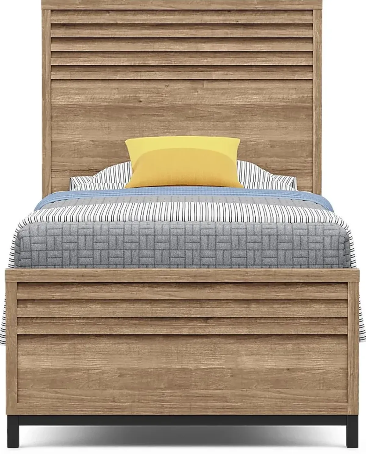 Kids Northridge Drive Caramel Twin Panel Bedroom