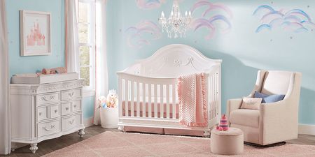 Disney Princess Fairytale White 3 Pc Nursery