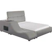 Kids reGen&trade; Recharged Gray 5 Pc Twin Bed with Nightstand and Lounger