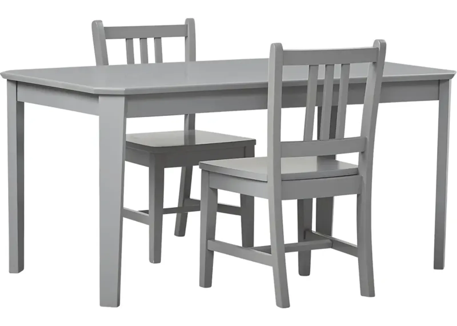 Kids Jo Jo Gray 3 Pc Table Set