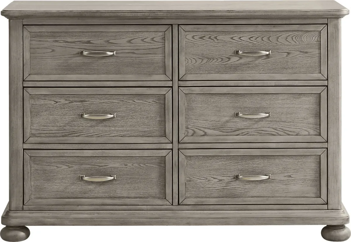 Kids Woodland Adventures Classic Gray Full Storage Bedroom