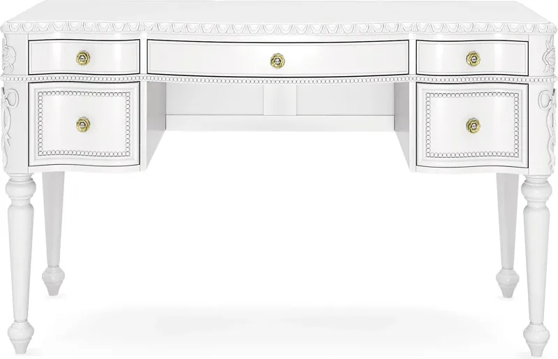 Disney Princess Sparkle White Desk