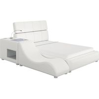 Kids reGen&trade; Recharged White 5 Pc Full Bed with Nightstand and Lounger