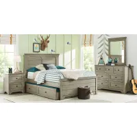 Kids Country Hollow Fawn 5 Pc Twin Panel Bedroom