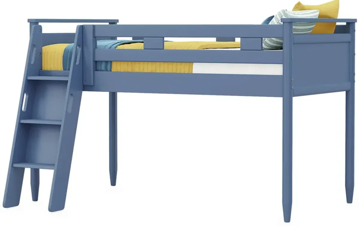 Kids Modern Colors Slate Blue Twin Loft