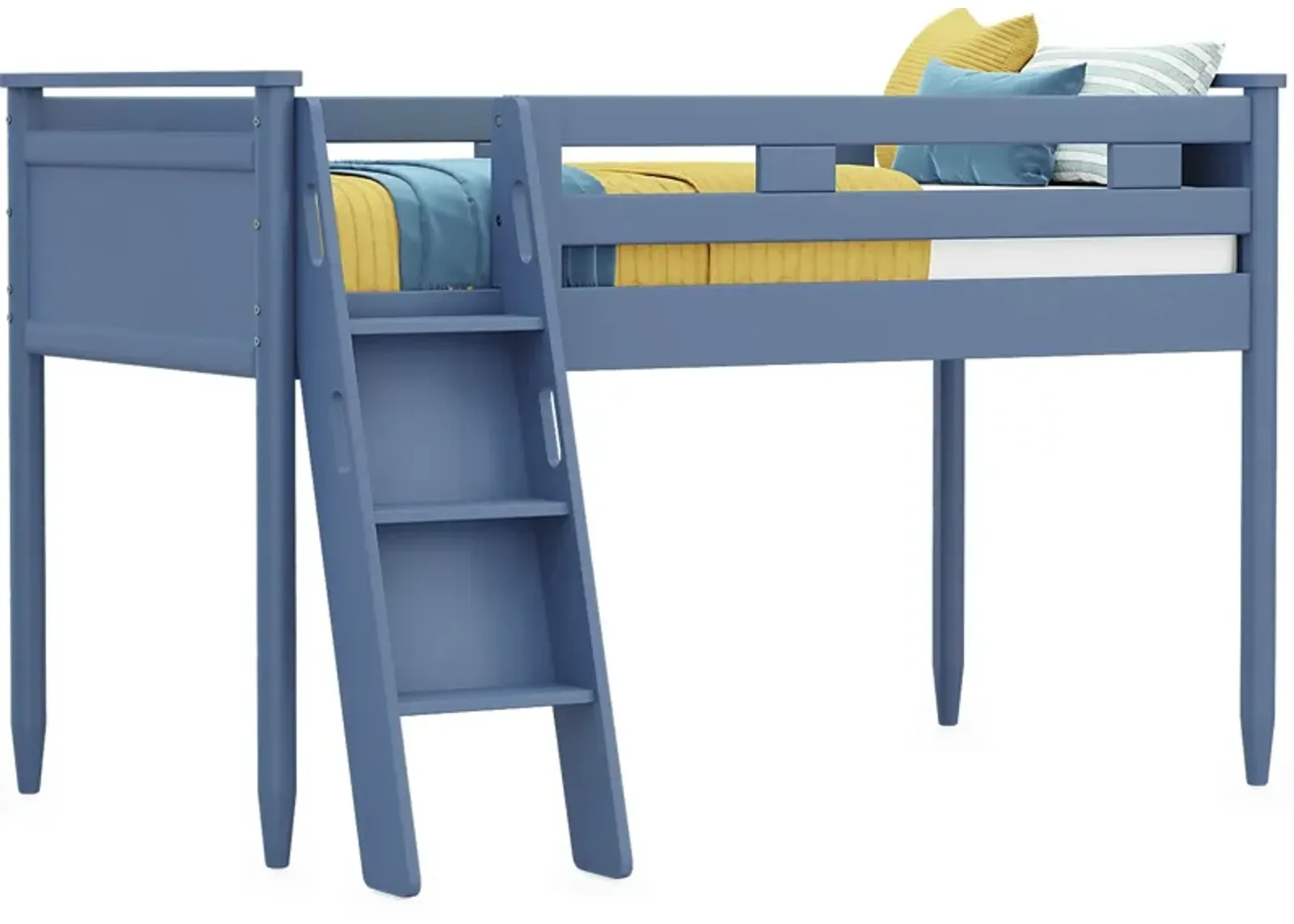 Kids Modern Colors Slate Blue Twin Loft