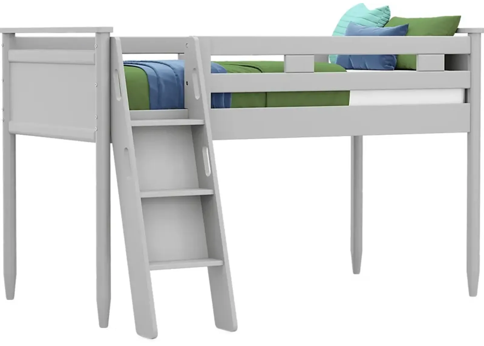 Kids Modern Colors Light Gray Twin Loft