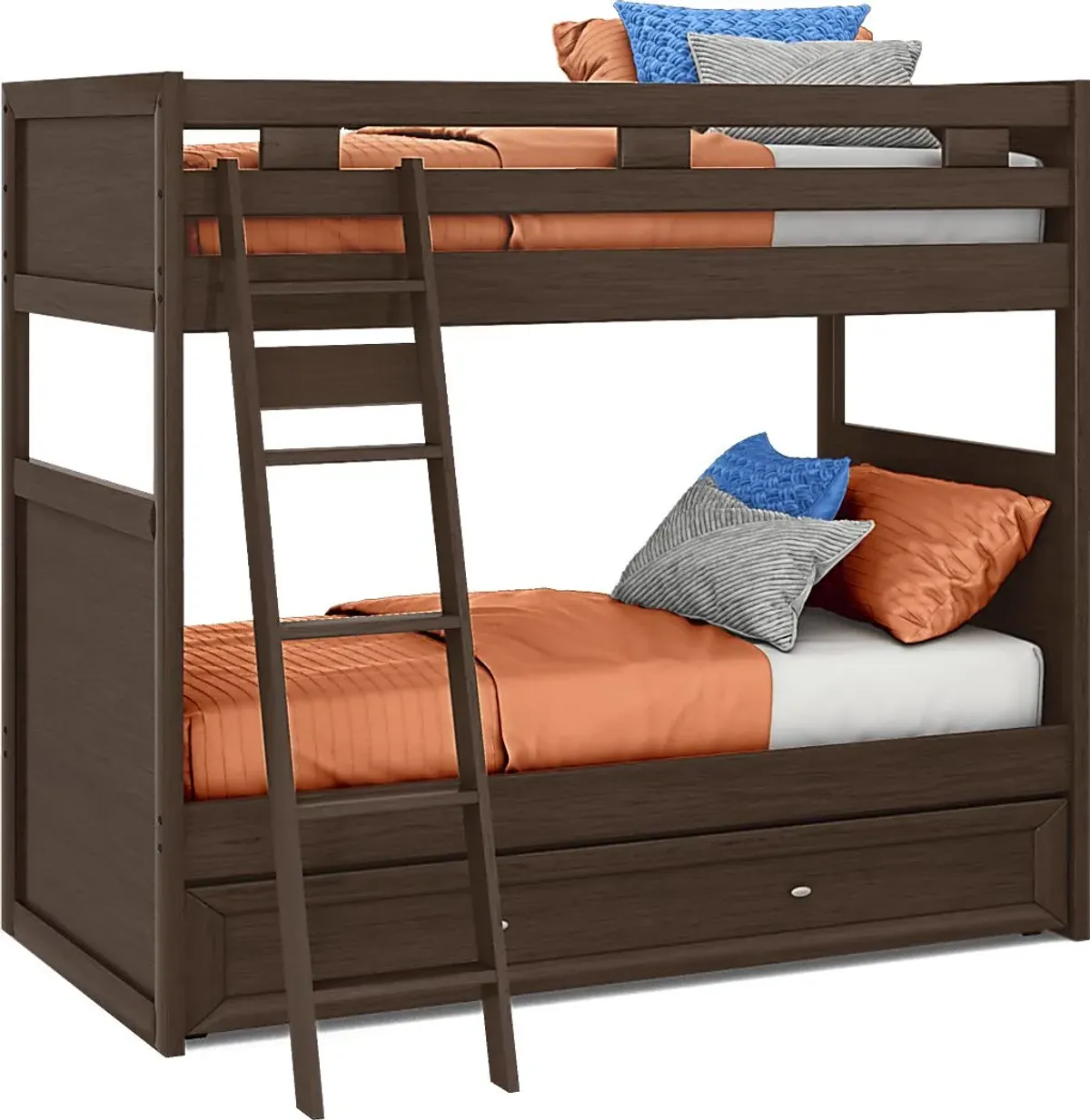 Ivy League 2.0 Walnut Twin/Twin Bunk Bed