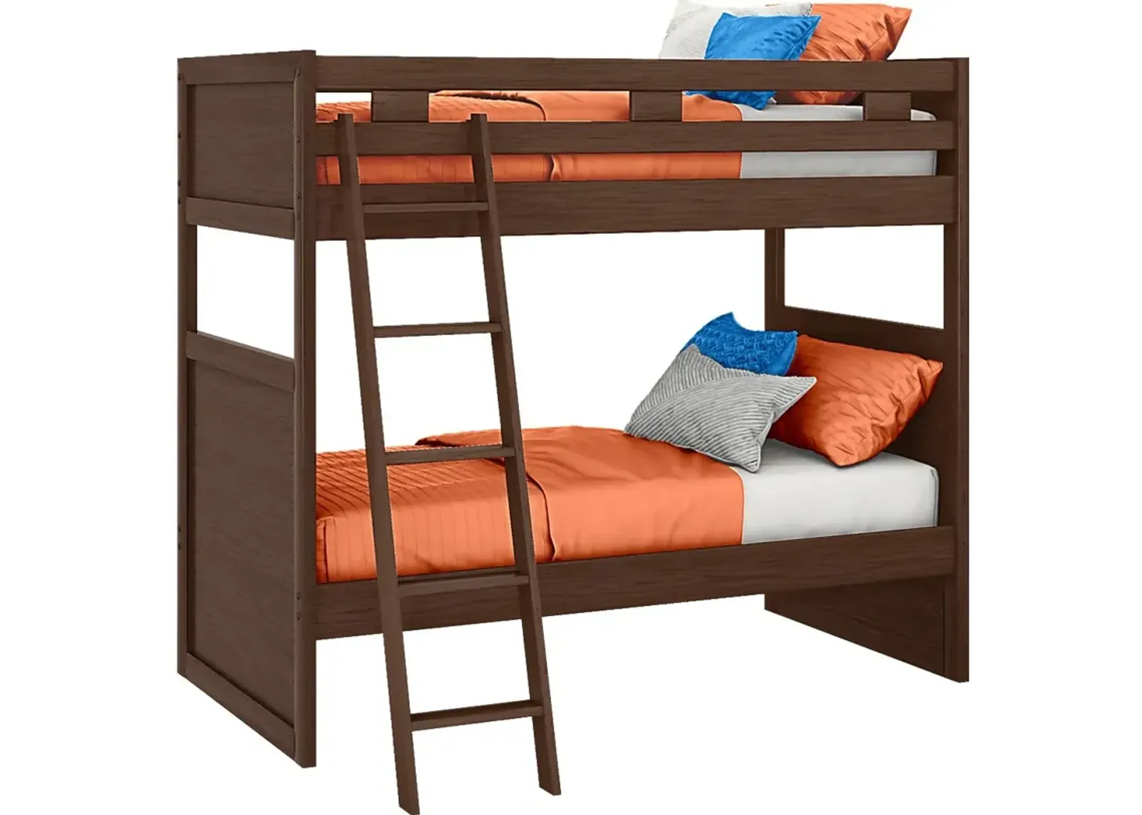 Ivy League 2.0 Walnut Twin/Twin Bunk Bed