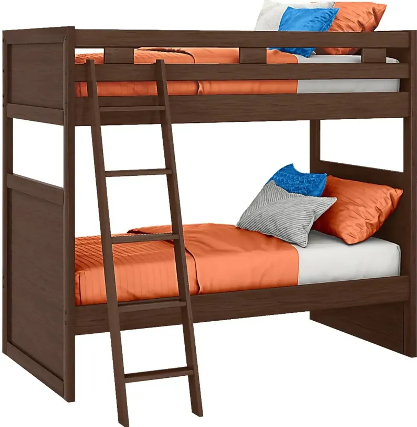 Ivy League 2.0 Walnut Twin/Twin Bunk Bed